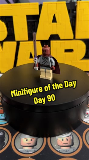 Minifigure of the Day - Day 90 OG Mace Windu sw0148 Year: 2006 Set: 7261 Price: ~$101 #legostarwars #fyp #legotiktok #foryoupage #macewindu