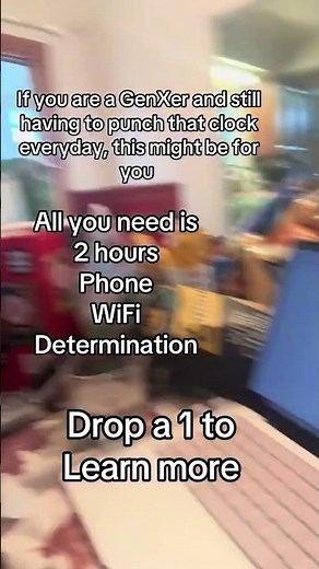 Tired of punching that time clock and ready to work from anywhere? This might be for you! Drop a 1