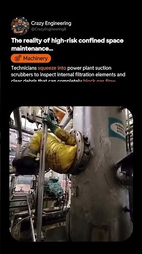 Confined Space Maintenance in Power Plants