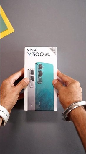 vivo Y300 5G Unboxing and Hands-on 🔥🔥 #ytshorts #vivoy300