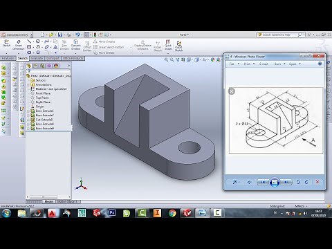 3dimensional solidworks beginner #14 mechanical engineering