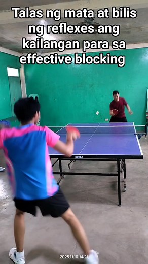 17 reactions | Nice block using Moristo Nitacku shortpips ❤️ #reelsvideoシ #tabletennis #backhand #reflexes #blocking | SirMarvz Fernandez | Facebook