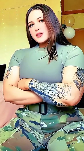 5.1K views · 484 reactions | When US female soldiers show off their muscles | Fighter USA | Facebook