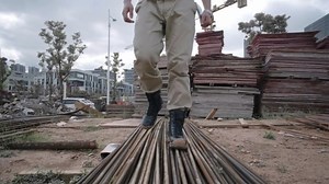 Watch NORTIV 8 Men's Military Tactical Boots Leather Combat Bootie on Amazon Live