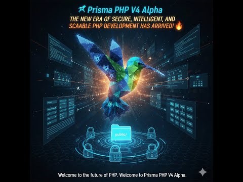 🚀 Prisma PHP V4 Alpha: The New Era of Secure, Intelligent, and Scalable PHP Development Has Arrived