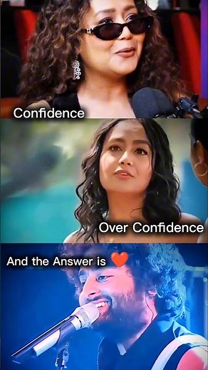 Neha Kakkar Said "I'm the Best" 😎 But Arijit Singh Answer Hits Different ❤️🔥 #shorts #ytshorts