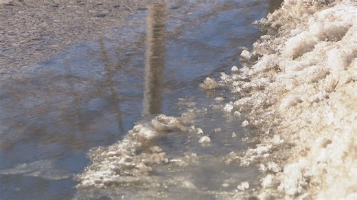 Snow melt from Blizzard Elsa arrives in time for first day of spring