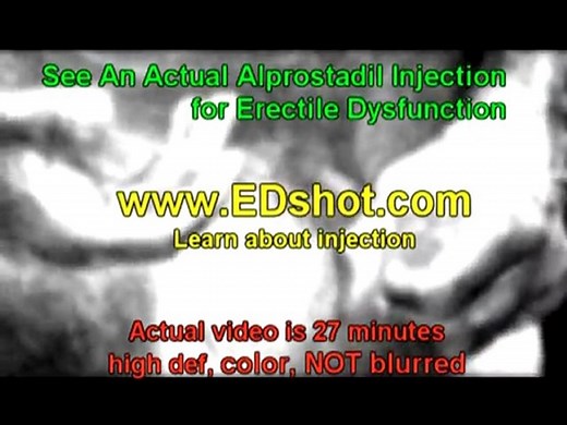 Injections for Impotence - Demonstration & How To