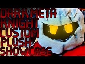 Dark Meta Knight Plush Showcase! 🖤 [Kirby]