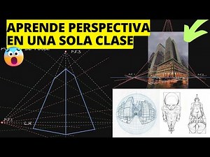 CLASE No. 17. APRENDE TODO SOBRE LA PERSPECTIVA EN UN SOLO CURSO - COMO DIBUJAR EN PERSPECTIVA