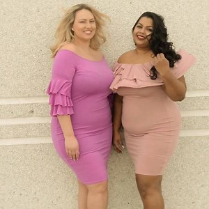 We have the perfect dress for your curves. Shop online at www.voluptuousclothing.com or visit us in Heartland Town Centre. | Voluptuous Inc