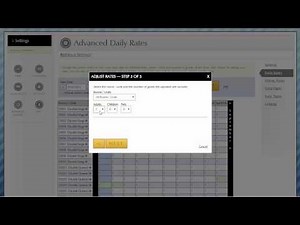 Rates: Creating & Setting up Your Standard Daily Rates