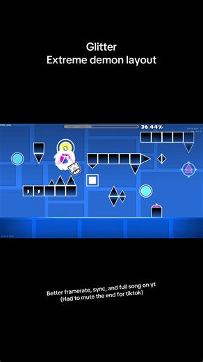 Extreme Geometry Dash Layout Showcase