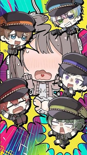 かわいいポリスがワチャワチャしてると思ったら捕ちゃった...🚓