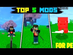 You NEED These 5 Mods! 🔥 The BEST Minecraft PE Mods of 2026