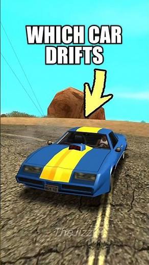 Which Car DRIFTS BEST in GTA San Andreas? 🤔