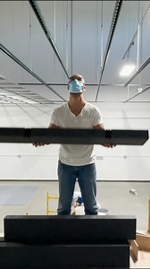 If you’re wondering how easy it is to install our products, check out this video of Dustin Headley, our Director of Product Development, install our Beam ceiling baffle 🧩 #TurfDesign | Turf