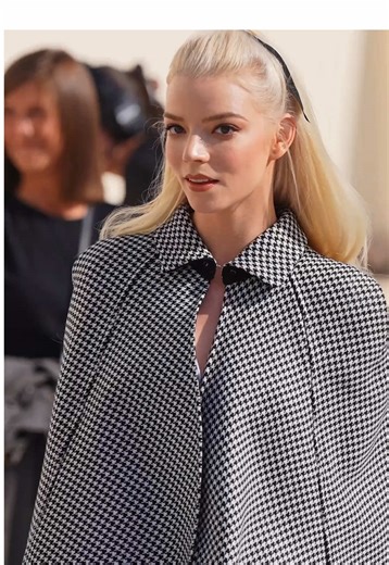 Anya Taylor-Joy Shines at Paris Fashion Week