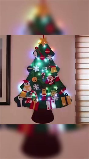 the cutest felt tree for toddlers! my kids loved this last year and i can’t wait to get this back up for them! #christmasdecor #christmasdecorations #toddlerchristmas #feltchristmastree #toddlercrafts | orepel.shop