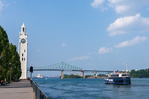Montreal, Quebec, Canada - August 5 2021 : AML Cavalier Maxim boat, A...