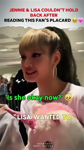 some fan messages are simply forgettable❤️‍🩹 #blackpink #shorts #viralvideo #kpop