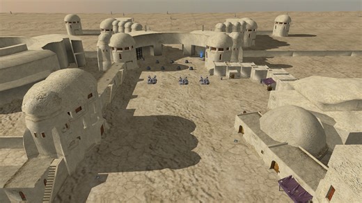 Tatooine: City (1.0) addon - Mike's Battlefront 2 Mods & Maps Collection for Star Wars Battlefront II