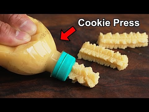 Spritz Cookies Without Press, press cookies recipe