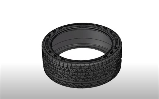 SolidWorks教程＃344：轮胎建模教程(wheel rim 20)
