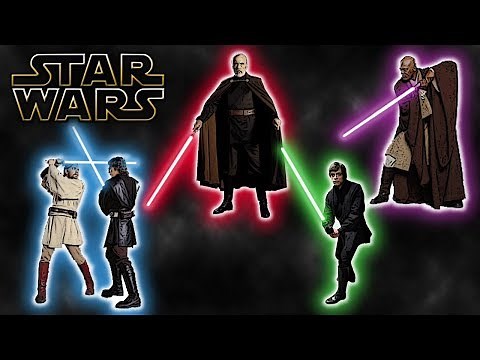 Different Lightsaber Combat Forms (Canon) - Star Wars Explained