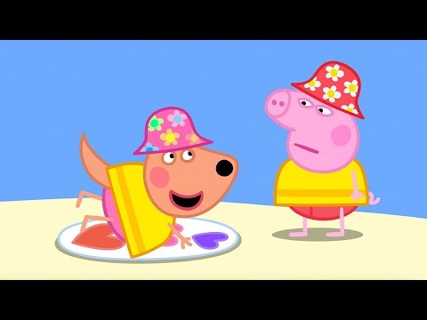 Peppa Aprende a Surfear 🌊 Peppa Pig Español Latino | Dibujos Animados Completos