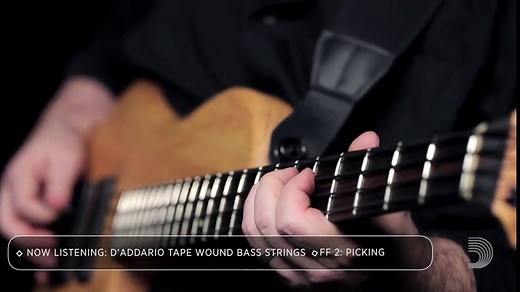 D'Addario ETB92 Tapewound Electric Bass Guitar Strings - Fits Long Scale 4 String Basses with Scale Length Up to 36.25 Inches - Medium, 50-105, Long Scale