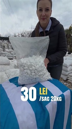 Decorative step stone the bag of 20kg.