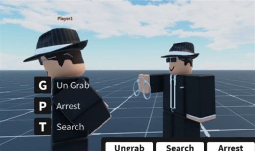 [Roblox Studio] 手铐系统展示