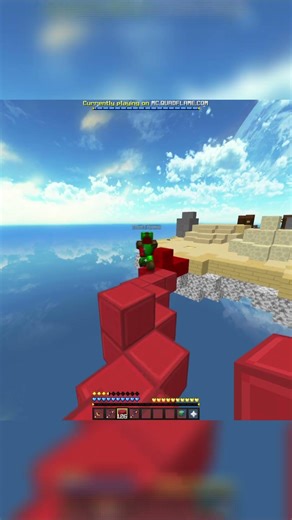 satisfying drag click block clutch minecraft #shorts