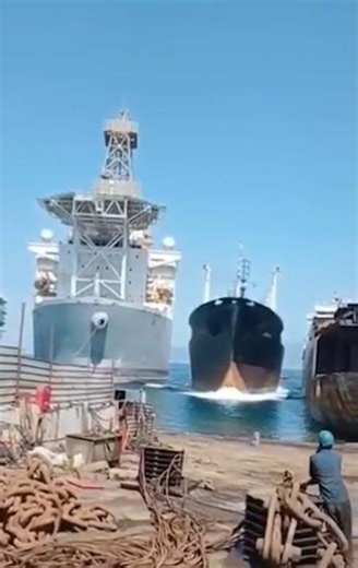 Final Beaching Of Ship 📯🚢⚓