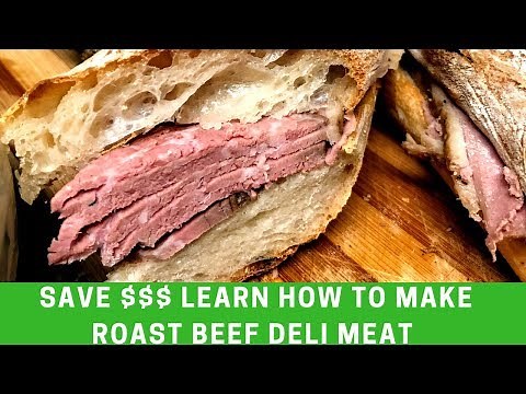 Sous Vide Roast Beef Recipe | SOUS VIDE Deli Roast Beef