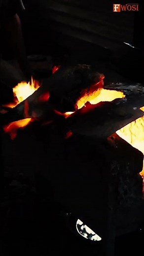 Epic Viking Sword Forging 🔥 | Craftsmanship in Action | Hammering Sword
