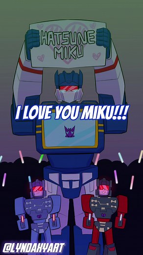 Miku Noticed Him! Join the Epic Transformers Concert