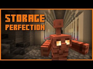 I Built The Perfect Storage System in Minecraft!