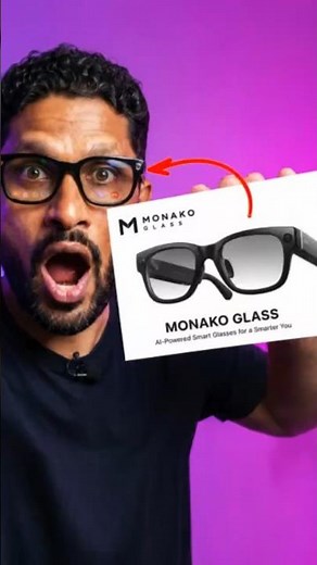 I Tried Monako Glass AI Smart Glasses 🤯