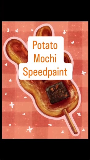 Potato Mochi Art Speedpaint Showcase