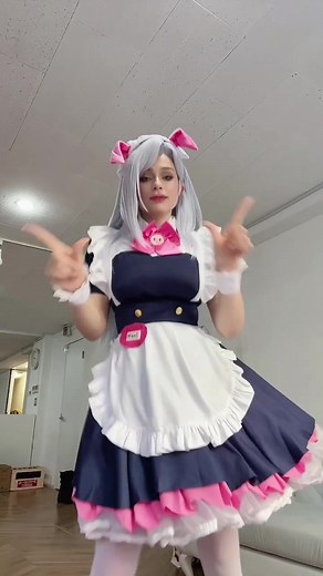 Anime Maid Cosplay Dance | Cherry Cherry CCCherry