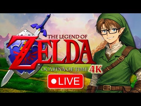 Classic Ocarina of Time Remastered in 4K on PC | Live Gameplay #OcarinaOfTime #Zelda #N64