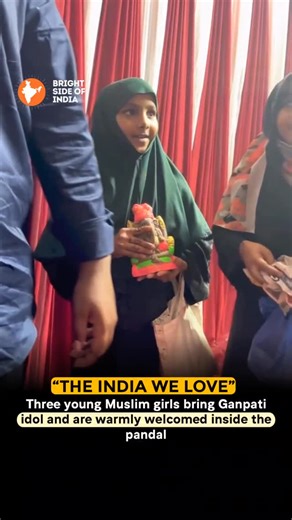 Bright Side Of India on Instagram: "Unity in diversity isn’t just words, it’s moments like these."