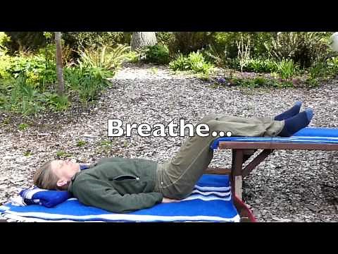Best Healing Rest Video for Sciatica- Part 1 using Feldenkrais Method®