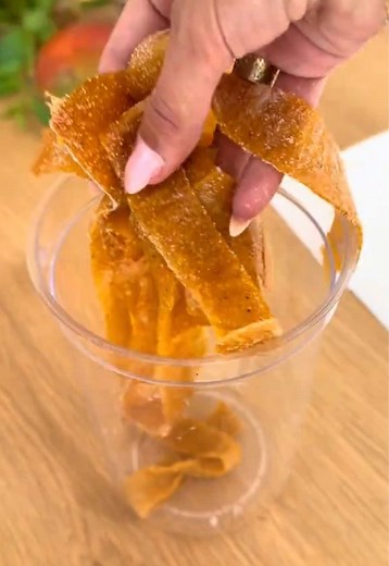 Langue de chat bonbons sans sucre à la mangue