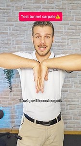 34K views · 192 reactions | Test del tunnel carpale ⚡️ Commenta con "Scossa" se vuoi accedere anche tu alla Libreria di esercizi completa ed eliminare questo problema E in ogni caso, Buon recupero  #drstefanogaudio #fisioterapia #tunnelcarpale #test #sindromedeltunnelcarpale #fisioterapista #fisioterapistaspiega #dottorgaudio #buonrecupero | Dott. Stefano Gaudio | Facebook