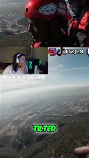 Fortnite Locations IRL? Paragliding Streamer Reacts! #shorts