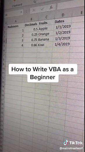 Excel VBA Coding Tutorial for Beginners