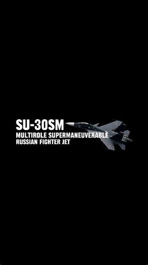MARCO | Su-30SM | Multi-Role Super-Maneuverable Russian Fighter Jet | The Su-30SM represents one of Russia’s most versatile and combat-tested... | Instagram